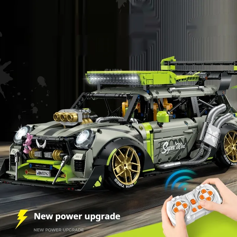 Fashion Car Building Blocks Assembling Educational Toys